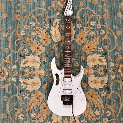 Ibanez JEMJR-WH Steve Vai Signature with Jatoba Fretboard 2018 - Present - White image 11