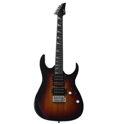 Glarry 170 Type Electric Guitar w/ 20W Amplifier Sunset image 2