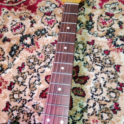 *RARE* 2013 Fender Stratocaster '62 Reissue ST62QT-YLM Yellow Lime Burst, High Grade Quilt Maple Top, Non-Catalog w/ Hangtags, MIJ Fujigen image 15