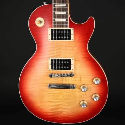 Gibson Les Paul Standard Faded 60s with Custom Buckers in Vintage Cherry Sunburst with Case #214720047- Pre-Owned image 1