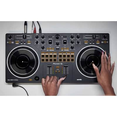 Pioneer DJ DDJ-REV1 Scratch Style 2-Channel Controller w Speakers + Headphones image 8