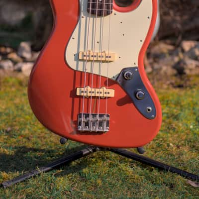 Fender Jazz Bass Tomomi MIJ 2022 - Clear Fiesta Red image 2