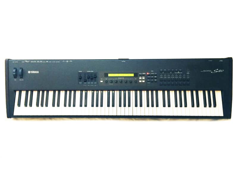 YAMAHA S80 Synthesizer 88-Key Keyboard Made in JAPAN. Sounds and Works Great ! image 1