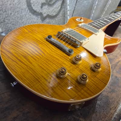 Gibson 1959 Les Paul Custom shop Reissue 2015 - Dirty Lemon image 4