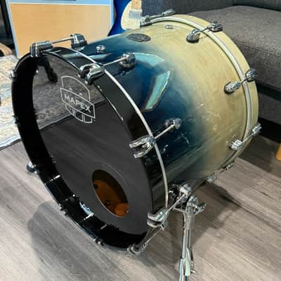 Mapex Saturn (2020) 20" x 16" Kick Drum - Teal Blue Fade 2020 - Teal Blue Fade image 3