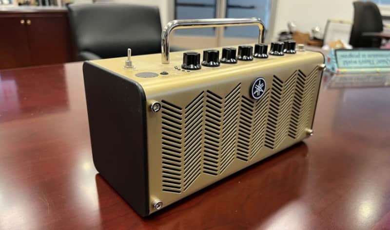 Yamaha THR5A 10-Watt 2x3" Stereo Digital Modeling Acoustic Guitar Combo 2012 - Present - Gold image 1
