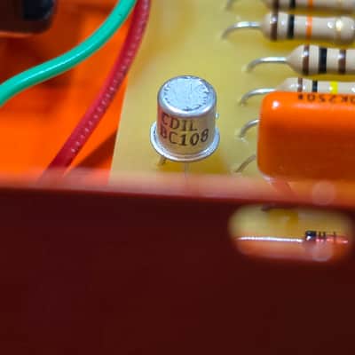 Sola Sound Jumbo Tone Bender Fuzz - Trade Show Special 2024 - Orange BC108 Transistors *DAM* David Main Macari's image 11