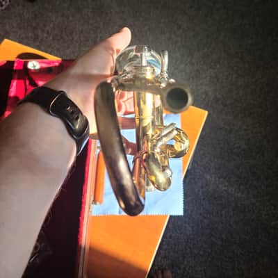 1952 York Master FeatherTouch Trumpet – Excellent Condition – Recently Serviced – Includes Original FeatherTouch Parts (Partial) image 13