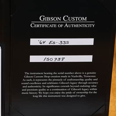 Gibson ES-335 1964 Reissue Sixties Cherry VOS #150738 image 15