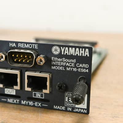 Yamaha MY16-ES64 16-Channel EtherSound Network I/O Card CG015U0 image 4