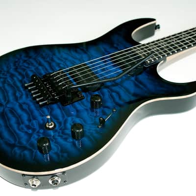 Carvin DC600 Piezo 2013-2015 Deep Blue Quilt (Kiesel) image 2