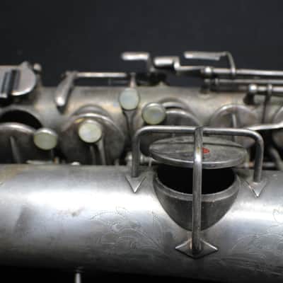 An Antique 1920's Wm. Frank & Co. C Melody Saxophone a Good Sax for Jazz   as-is   # 9 S image 3