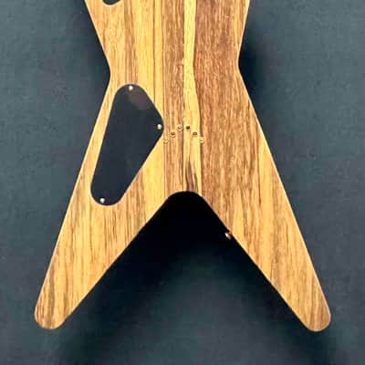 Dean Guitars - USA -ML - Custom - Black Limba Oil Finish (Korina) - Seymour Duncan Jazz & Jeff Beck / with Black Pickup Rings - Slim D Neck Profile - Reverse 6 Inline Headstock - Jumbo Jeskar Frets - Gold Hardware - w/OHSC - Call for Best Price !!! image 10