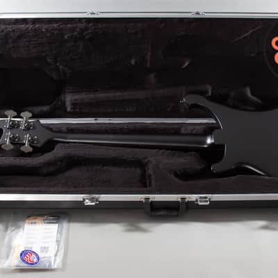 2026 Rickenbacker 4003 Noir 1 of 20 Satin Black Checkerboard Binding OHSC image 6