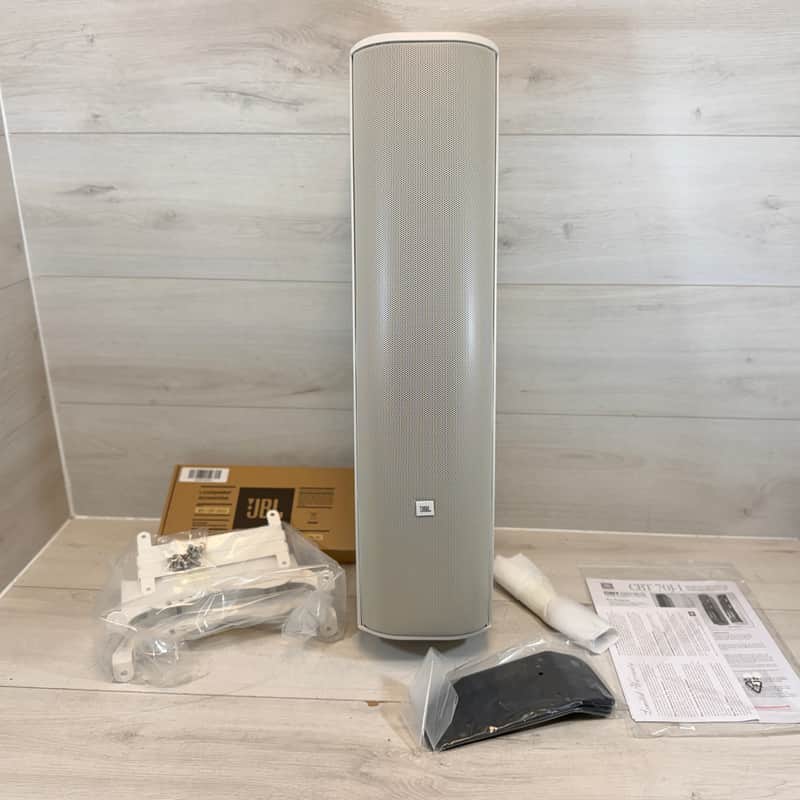 JBL CBT 70J-1-WH Passive Line Array Column Speaker White w/ Mounting Hardware 2010s–2020s image 1