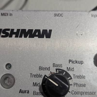 Fishman Aura AST Acoustic Imaging Blender 2010s - Silver image 2