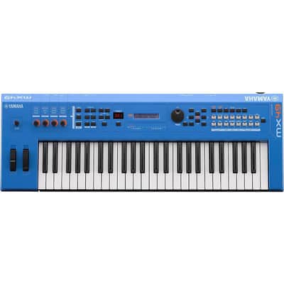Yamaha MX49 49-Key Music Production Synthesizer - Regular Electric Blue