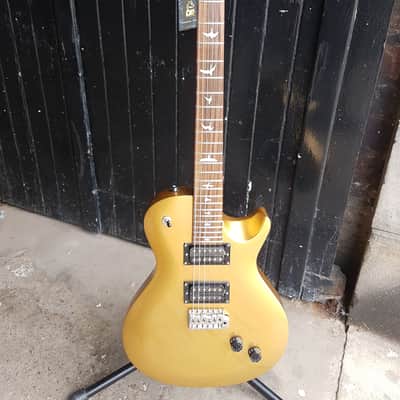 PRS Santana SE singlecut trem - Egyptian Gold - Padded gig bag image 1