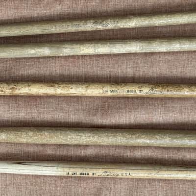 Ludwig Mixed Lot Vintage Ludwig Drum Sticks 60's and Older image 2