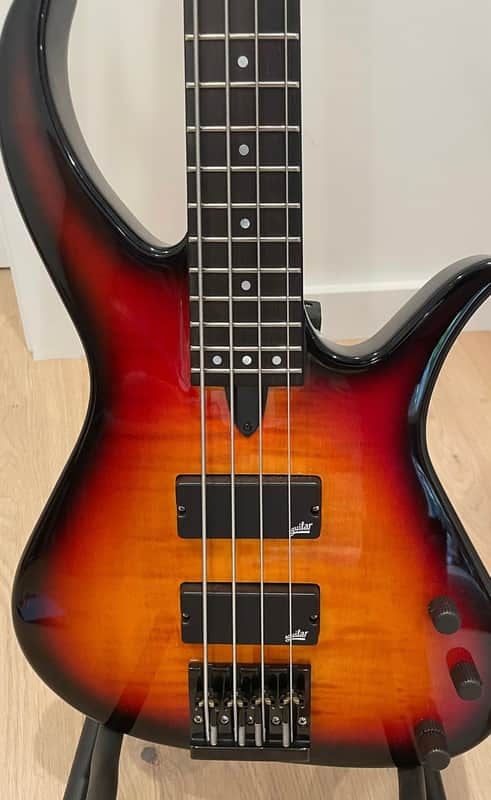 Manson Guitar Works John Paul Jones Signature E-Bass - Vintage Sunburst image 1