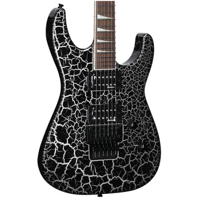Jackson X Series Soloist SLX DX Crackle Electric Guitar, Silver Mercury Crackle