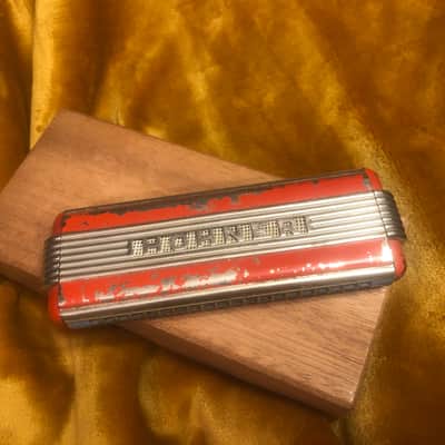 Original Hohner Echophone No. 3810 with brass moldy cup with Original Hohner Echophone No. 3810 with brass moldy cup with