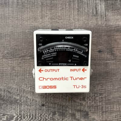 Boss TU-3S Chromatic Tuner 2016 - Present - White image 1