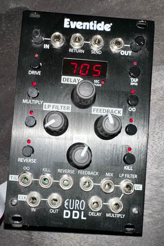 Eventide EuroDDL Eurorack Delay Module 2018 - Black image 1