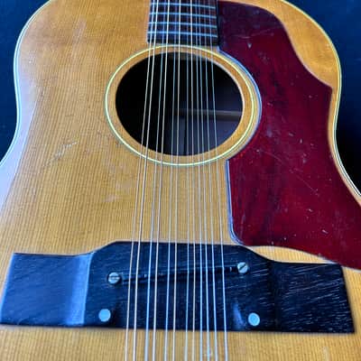 1965 Gibson B-25-12 12-String Acoustic Guitar Cherry Mahogany w/ OHSC image 22
