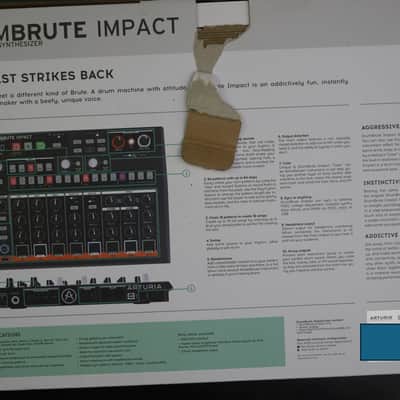Arturia DrumBrute Impact Analog Drum Machine – Used, Complete with Original Box image 3