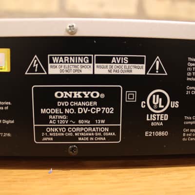 Onkyo HT-R340/ receiver DV-CP702 Cd changer w/remote fully functional- refurbished image 11