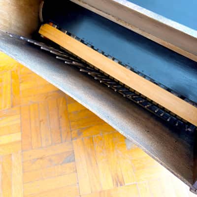 Mysterious Antique Wooden 25-Keys Upright Real Toy Piano probably made in France in 1950s! Read the full ad! image 10