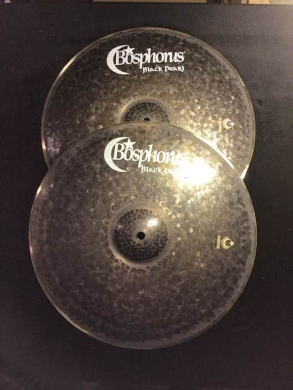 Bosphorus Cymbals - 15" Black Pearl Series Hihats image 1