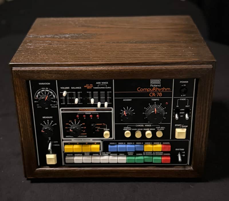Roland CR-78 CompuRhythm 1970s - CUSTOM ENCLOSURE - Serviced image 1