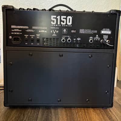 EVH 5150 Iconic Series 2-Channel 15-Watt 1x10" Guitar Combo 2023 w/ 6L6 Power Tube - Present - Black image 2