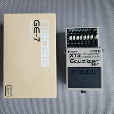 Boss GE-7 XTS Midrange Mod Xact Tone Solutions Modded Graphic Equalizer EQ image 1
