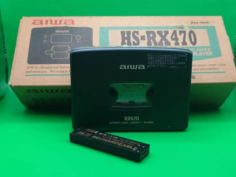 new head Speed Perfect Working Cassetteboy AIWA HS-rx470 Stereo