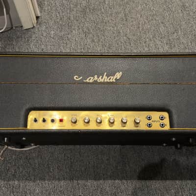 Mid 1970's Marshall Model 1987 50W Lead – Original Mustard Caps, Drake Iron image 1