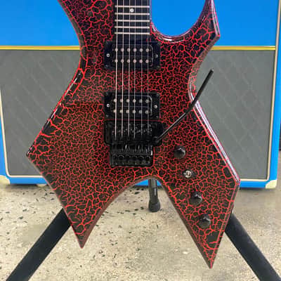 Pre Loved B.C Rich Ltd Ed Stranger Things "Eddie's Guitar" Warlock | Crackle image 16