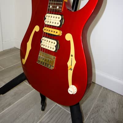 1994 Ibanez Paul Gilbert PGM500 Candy Apple Guitar PGM 500 image 2