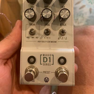 Walrus Audio Mako D1 Delay V1 Silver 2020's - Silver image 2