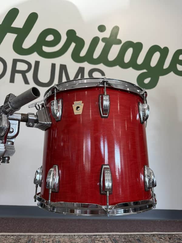 Ludwig Classic Maple 13x14" Floor Tom - Red image 1