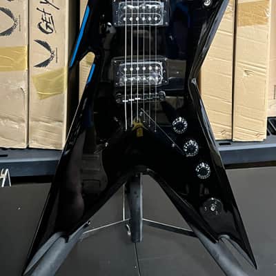 Dean Guitars Razorback X Electric Guitar - Classic Black image 1