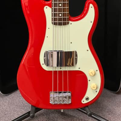 1995 Fender P-Bass - Black Label - MIM - Red image 2