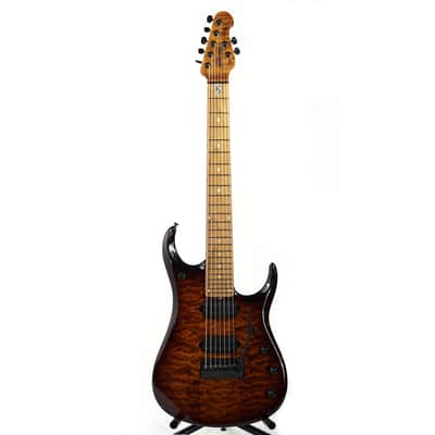 Ernie Ball Music Man John Petrucci JP15-7 - Amber Waves - Quilt image 2