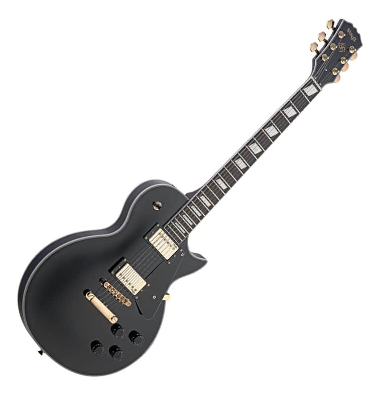 Stagg L400-BK Classic Rock "L" Electric Guitar - Black image 1
