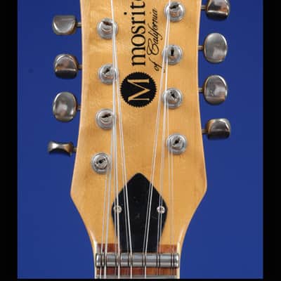 Mosrite Joe Maphis Model Double-Neck 6/12 String 1966 Ink Blue image 7