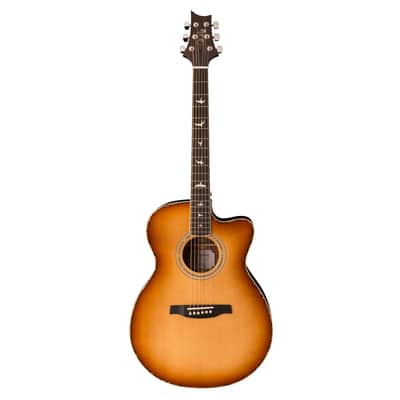 PRS SE A40 Angelus A/E Guitar w/Fishman Sonitone - Tobacco Sunburst - Open Box image 2
