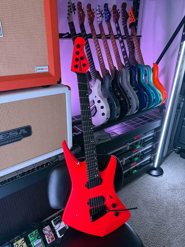 Ernie Ball Music Man Tosin Abasi Signature Kaizen 6 2023 - Present - Bleeding Heart image 1