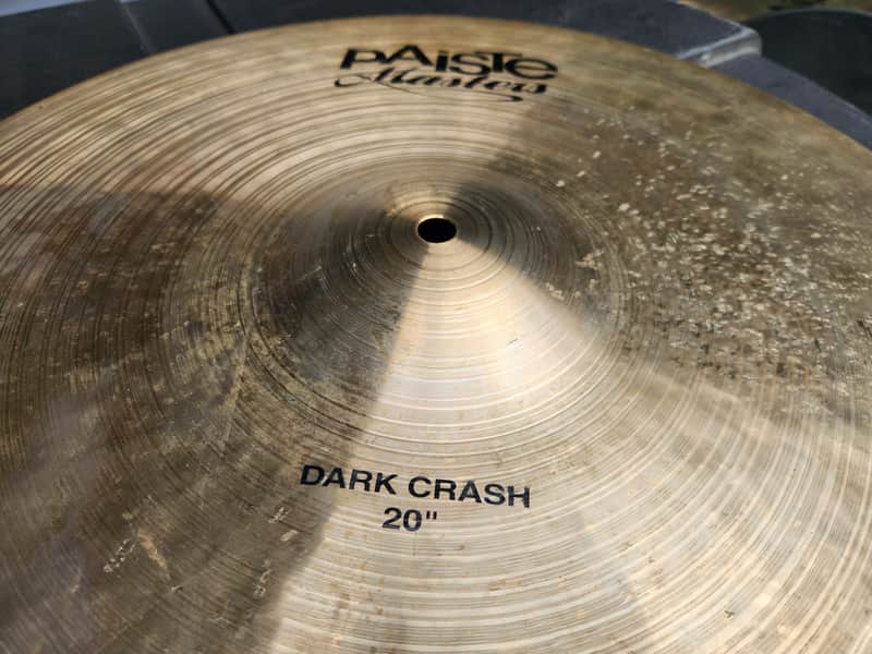 Paiste 20" Masters Dark Crash Cymbal 2011 - Present - Traditional image 1